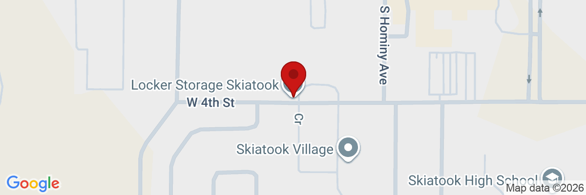 Map showing facility locations