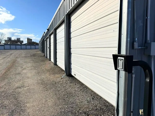 Locker Storage 15th ST Parking storage facility exterior view